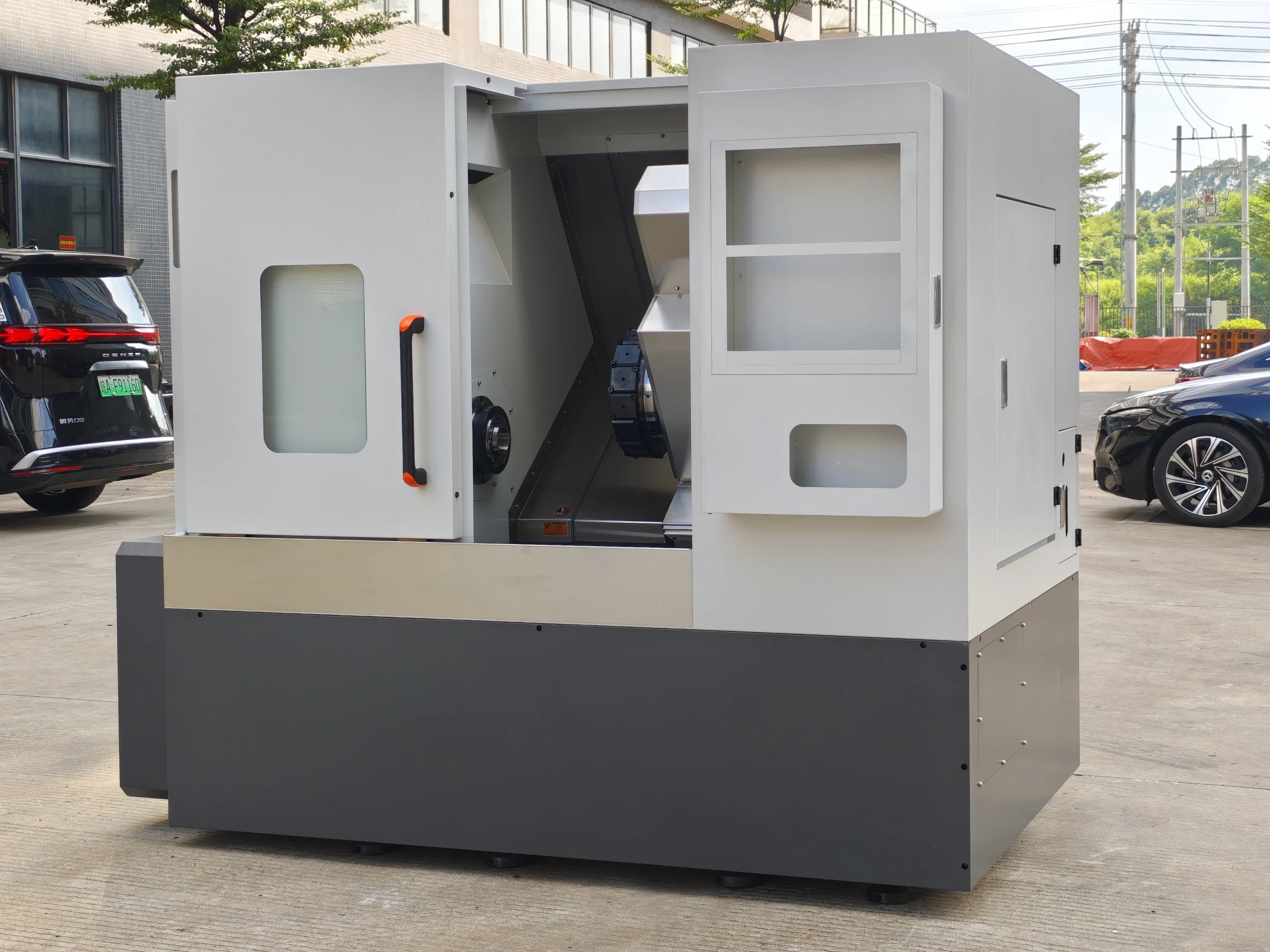 DWSCNC DT46Y Orthogonal Y-Axis Turn-Mill Lathe